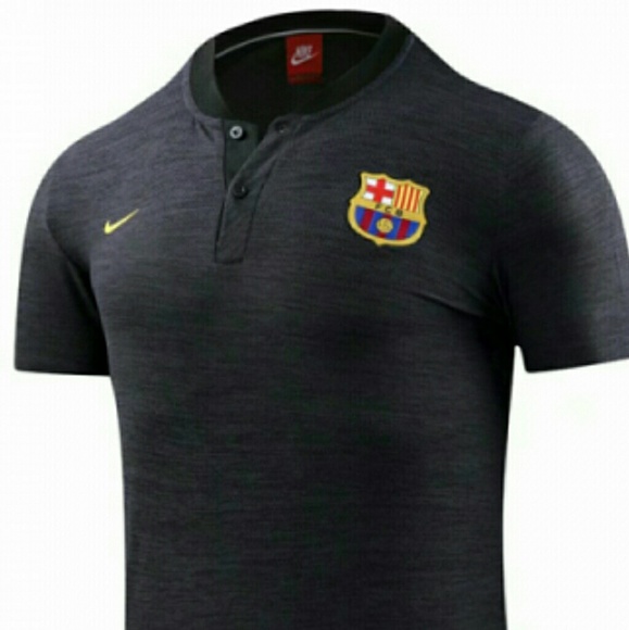barcelona shirt black